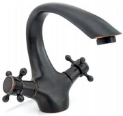 Umývadlová batéria Rea Retro čierna