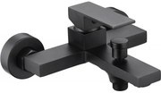 Mexen Uno, nástenná vaňová batéria, čierna matná, 71430-70