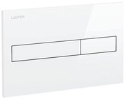 Ovládacie tlačidlo Laufen Lis plast biela lesk H8956610000001