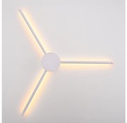 Brilagi - LED Nástenné svietidlo LUGO TRE LED/14W/230V biela