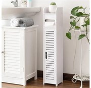 Stojaca skrinka do kúpeľne IBIZA biela