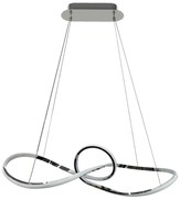 LED Luster na lanku MARCO LED/42W/230V lesklý chróm