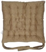 Poduška na stoličku SSE Morrocco 11 40x40 cm svetlohnedá