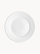 Ručne vyrobené plytké taniere z porcelánu Vitruv, 2 ks