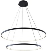 Zuma Line 2023200-BK - LED Luster na lanku BRENO LED/60W/230V 3000/4000/6000K