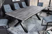 Jedálenský stôl z MDF Aspen šedý divoký dub 160cm