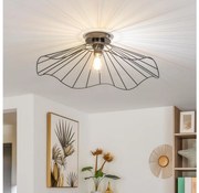 Brilagi - LED prisadený luster CERIA WIRE 1xE27/40W/230V pr. 60 cm čierny