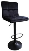 Barová stolička Delta Lr-7142b Black 8167-70
