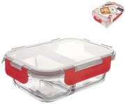 Orion Sklenená delená zapekacia miska, obedár a desiatový box, 500+800ml