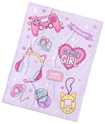 BedTex Detská deka Gamer Girl, 130 x 170 cm