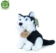 Rappa Plyšový pes husky 16 cm ECO-FRIENDLY