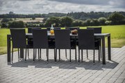Záhradný jedálenský set Grande Pasto + 8x ratanová stolička Paris