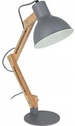 Stolná lampa 1xE27/40W/230V sivá