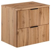 Závěsná skříňka Casad s deskou 60 cm dub wotan