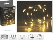 Světelný LED řetěz Glide s časovačem 495 cm teplý bílý