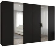 Skriňa Alicante II 300 čierna