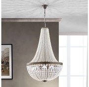 Orion HL 6-1497/6 - Krištáľový luster na reťazi ARILA 6xE27/60W/230V hnedá/patina