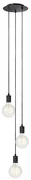 Markslöjd 106334 - Luster na lanku SKY 3xE27/60W/230V ML0244