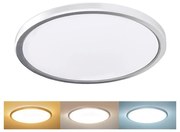 Solight WO826-LED Kúpeľňové stropné svietidlo ACATE 24W/230V 3000/4000/6000K pr.29,3cm IP54