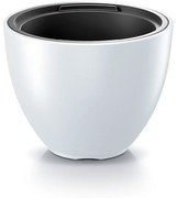 Kvetináč s vkladom HEOSE III biely