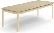 Stôl DECIBEL, 1800x700x590 mm, akustický HPL, breza
