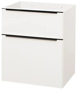 Mereo Mereo, Mailo, kúpeľňová skrinka 61 cm, čierne madlo, MER-CN540SB