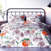 Bavlnené obliečky Homa TORRY ART ORANGE 3-dielna sada 140x200 cm
