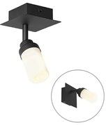 Moderné kúpeľňové bodové svetlo čierne IP44 - Japie