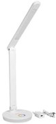 Stolná lampa Platinet 12 W, RGB osvetlenie + USB, biela