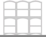 Zostava Bloc Cellier Basic bílá, kapacita fliaš: 118