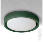 Brilagi - stmievateľné LED svietidlo MATTEO LED/48W/230V 3000–6500 K, priemer 41 cm, zelené, vrátane diaľkového ovládania