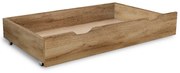 Úložný box pod posteľ 200 cm, dub artisan