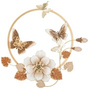 Kovová nástenná dekorácia 58x63,5 cm Rouns – Mauro Ferretti