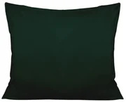 SATÉNOVÁ OBLIEČKA NA VANKÚŠ 50X60CM TMAVOZELENÁ