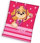 Detská deka Carbotex Paw Patrol Skye the Pilot,110 x 140 cm