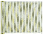 Podložka do sauny Hohto 46x150, bielo-zelená