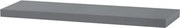 Nástenná polica 80 cm sivá P-005 GREY lesk