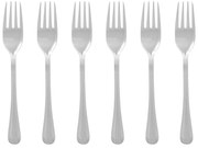 Antikoro dezertné vidličky v súprave 6 ks v striebornej farbe Classic – Premier Housewares