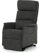 Polohovacie kreslo sivé, elektrické TV-L8960 GREY2