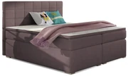 Manželská posteľ Boxspring 160 cm Abbie (ružová) (s matracmi). Vlastná spoľahlivá doprava až k Vám domov. 1027421
