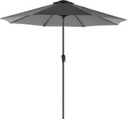 Slnečník POSITANO, Ø300cm, šedá SongmicsHome