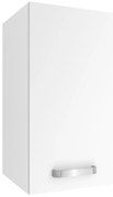 Kuchynská skrinka Belini horná 30 cm biely mat TOR SG30/1/WT/WT/0/U