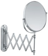 WENKO 3656241100 - Kozmetické zrkadlo TELESCOPE DELUXE 23x38 cm lesklý chróm