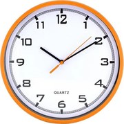 Nástenné hodiny MPM, 2478.60.A - oranžová, 26cm