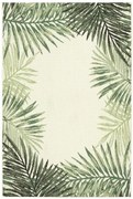 Koberec šnúrkový Syrena 19435/62 Palmové lístie, zelený
