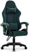 Herné kreslo HC-1000 Green - zamatová látka