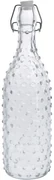 Sklenená fľaša s uzáverom Dots 1 l