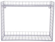Fialová poschodová oceľová polica 40 cm Reja – PT LIVING