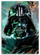 Gario Obraz na plátne Star Wars, Darth Vader - Dmitry Belov Rozmery: 60 x 90 cm