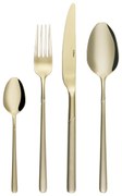 Príborový set 16 ks – Kyoto PVD Champagne pieskovaný - 103592